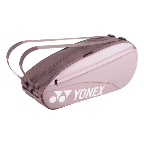 Yonex Team Racquet Bag 6 Pce (Smoke Pink)