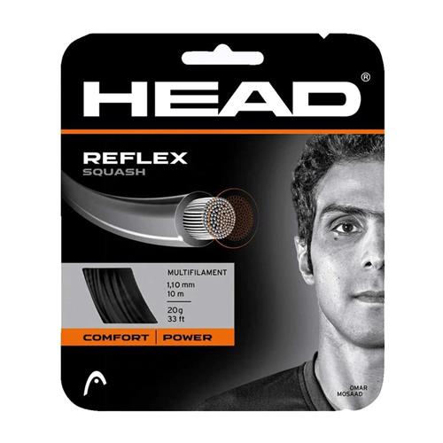 Head Reflex 120/18 Squash String Set (Black)