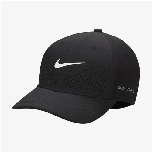 Nike Dri-Fit ADV Club Structured Swoosh Cap (Black)