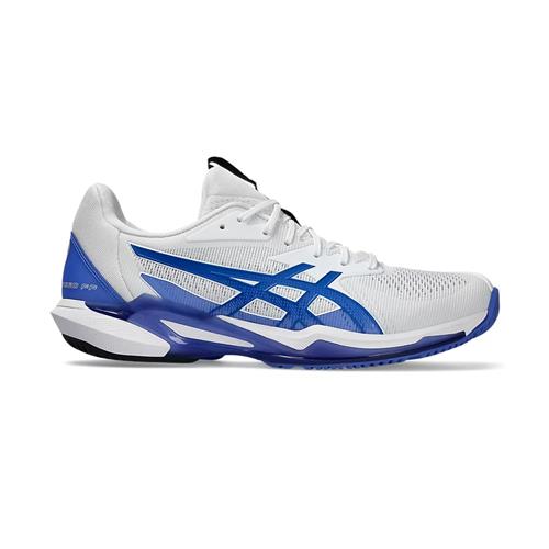 Asics Solution Speed FF3 Hardcourt Men’s Tennis Shoes (White/Tuna Blue)