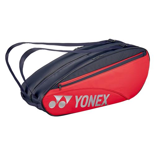 Yonex Team Racquet Bag 6 Pce Scarlet (Red)