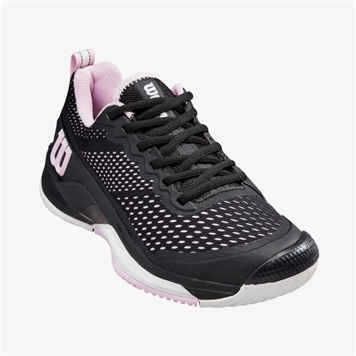 Wilson Rush Pro 4.5 Women’s Tennis Shoes (Black/Piro)