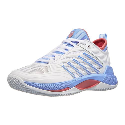 K-Swiss Hypercourt Supreme 2 HB Women’s Tennis Shoes (Wh/Opnair/Strwbry)