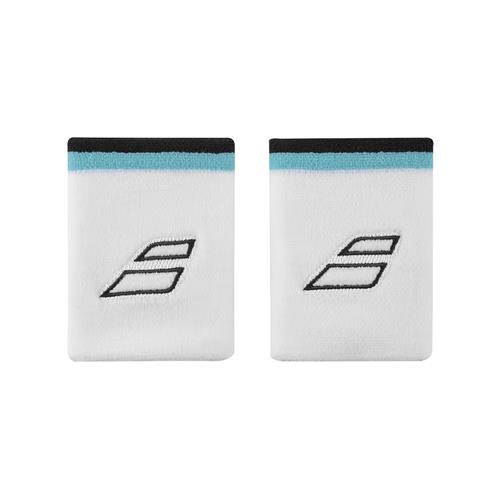 Babolat Terry Jumbo Wristband (White/Estate Blue)