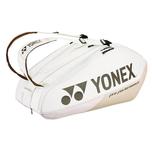 Yonex Pro Racquet Bag 9 Piece 2024 (Sand Beige)