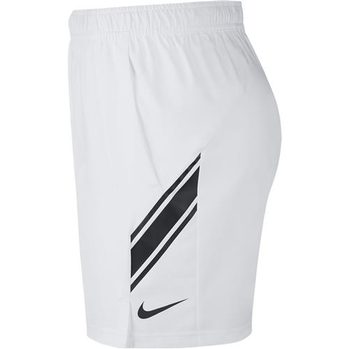 Nike Court Dry Short 7in (White/Black) » Strung Out