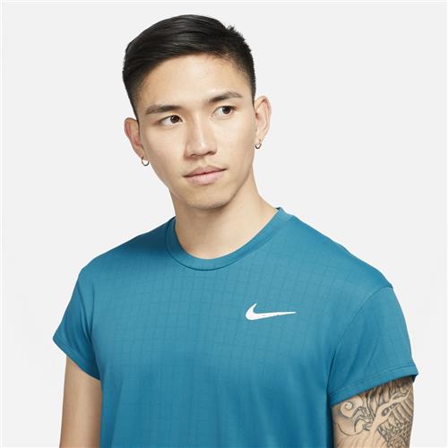Nike Court Mens Breathe Slam Top (Teal) » Strung Out