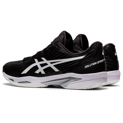 Asics Solution Speed FF 2 Clay Mens Shoe (Black/White) » Strung Out