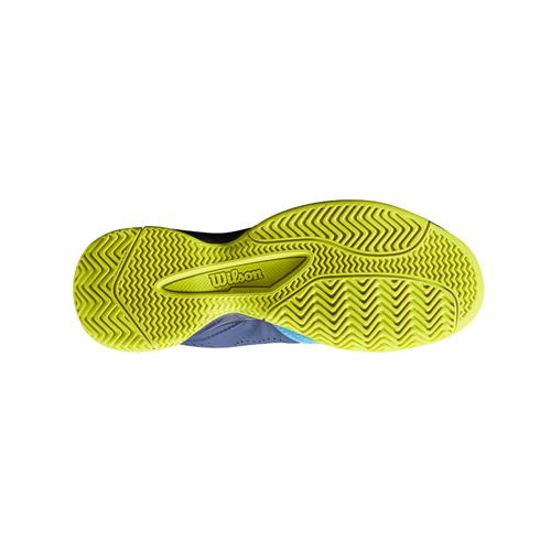 Wilson Kaos Junior QL Tennis Shoes (Barr Reef/Navy Blazer/Lime Pop ...