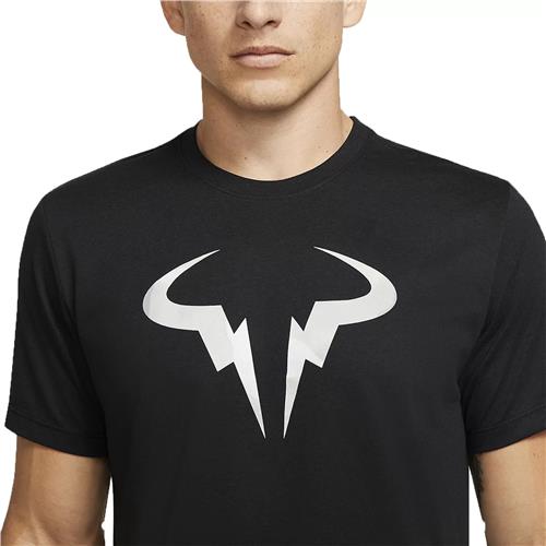Nike Dri-Fit Rafa T-Shirt (Black/White)
