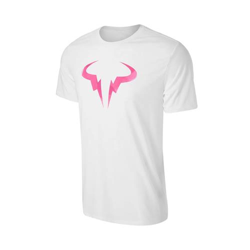 Nike Dri-Fit Rafa T-Shirt (White/Pink)