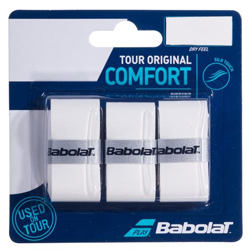 Babolat Tour Original Comfort Overgrip (White)