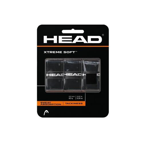 Head Xtreme Soft Overgrip 3pk (Black)