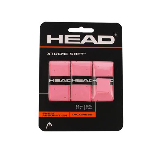 Head Xtreme Soft Overgrip 3pk (Pink)
