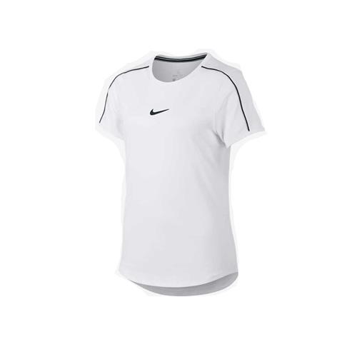 Nike Court Dri-Fit Big Kids Girls Tennis Top (White)