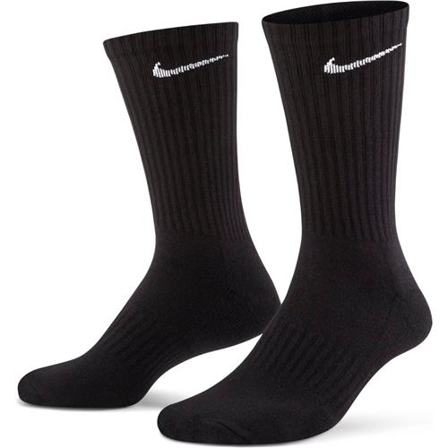 Nike Everyday Cotton Cushioned Crew Socks (Black)