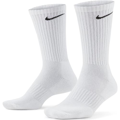 Nike Everyday Cushioned Crew Socks 3pk (White)