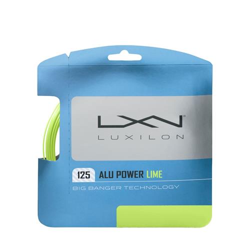 Luxilon Alu Power 125 Lime String Set