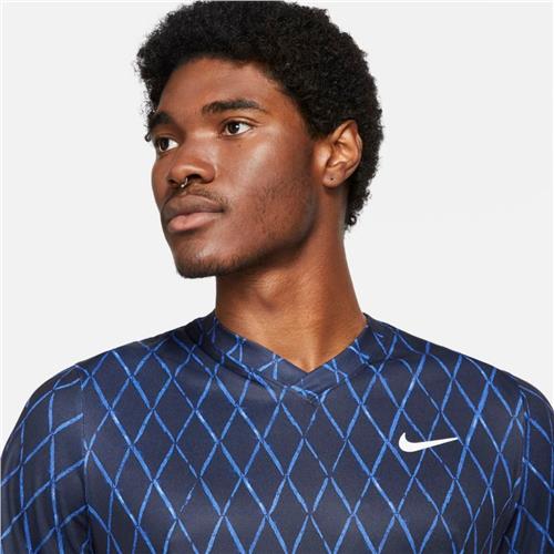 Nike Court Dri-Fit Victory Top (Obsidian/White) » Strung Out