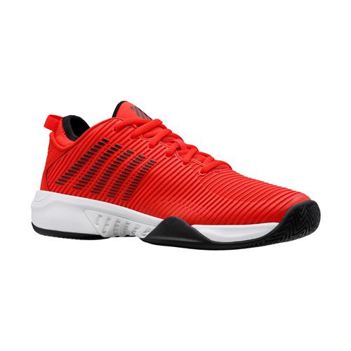 K-Swiss Hypercourt Supreme Mens Tennis Shoes (Poppy Red/White/Black)