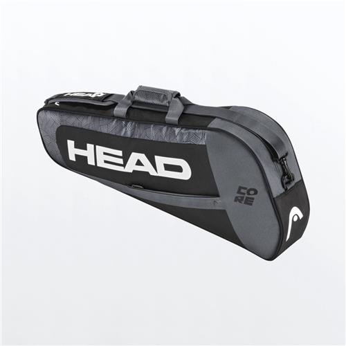 Head Core 3 Racquet Pro Bag (Black/White)