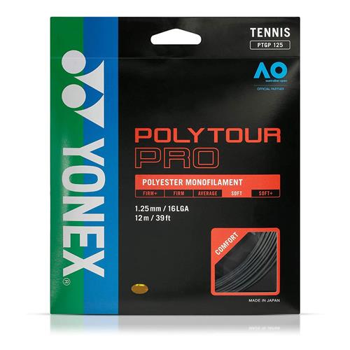 Yonex Poly Tour Pro 125/16 String Set (Graphite)