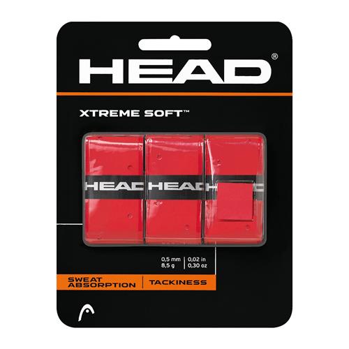 Head Xtreme Soft Overgrip 3pk (Red)
