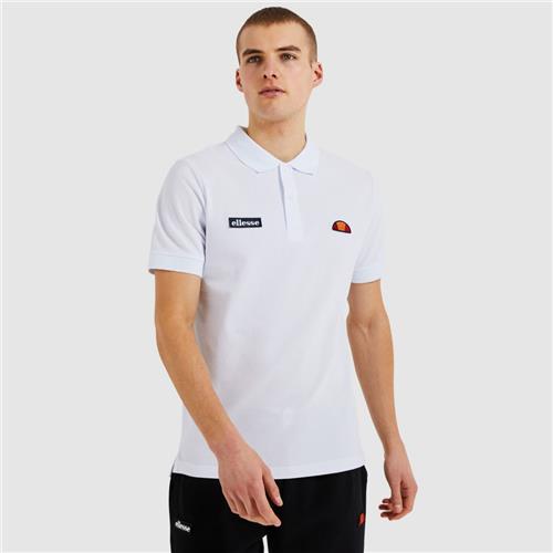 Ellesse Mens Montura Polo Shirt (White)