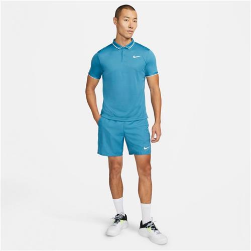 Nike Court Mens Dri-Fit Victory Polo (Rift Blue/White) » Strung Out