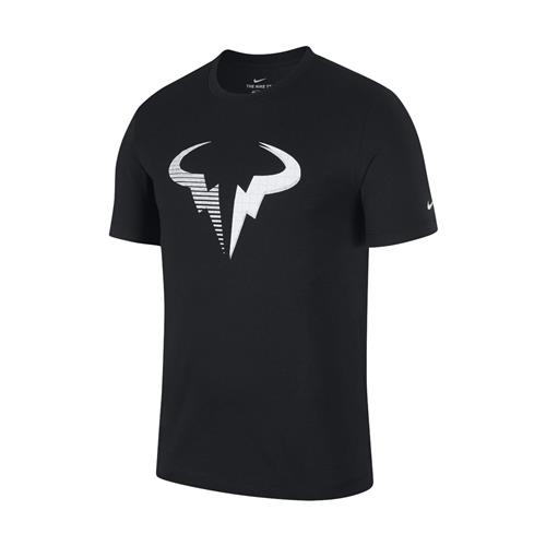 Nike Court Dri-FIT Rafa T-Shirt (Black/White)
