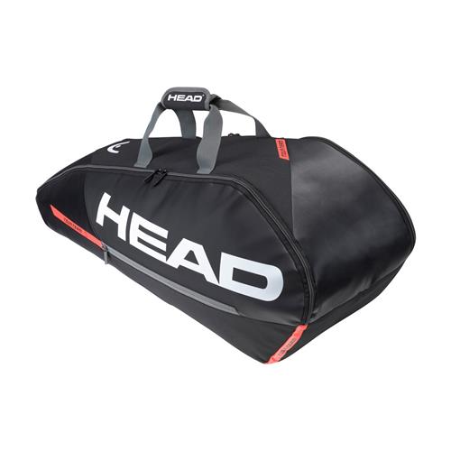 Head Tour Team 6 Racquet Combi Tennis Bag (Black/Orange)