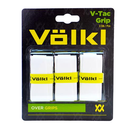 Volkl V-Tac Overgrip 3pk (White)