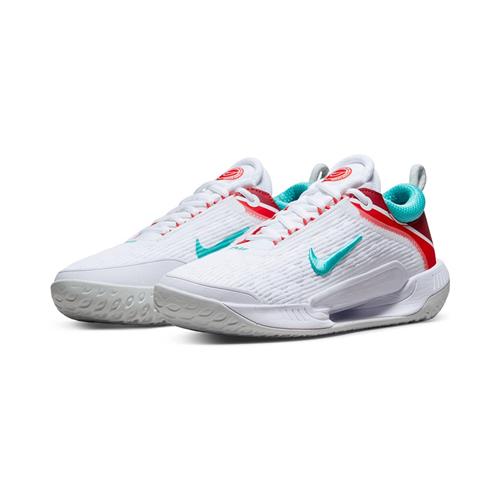 Nike Court Zoom NXT Womens Shoe (White/Washed Teal-Light Silver)