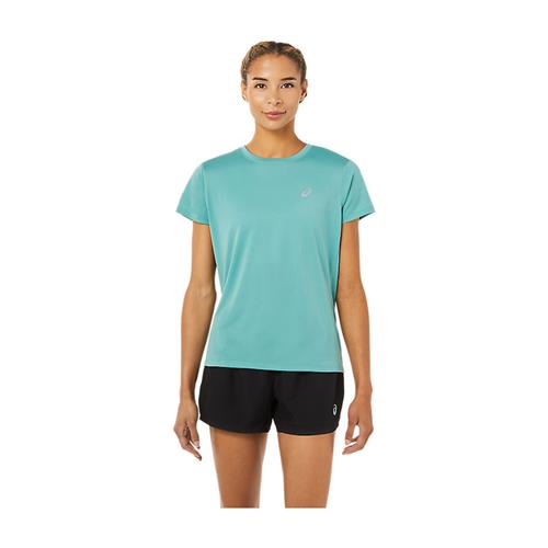 Asics Womens Silver Short Sleeved Top (Sage)