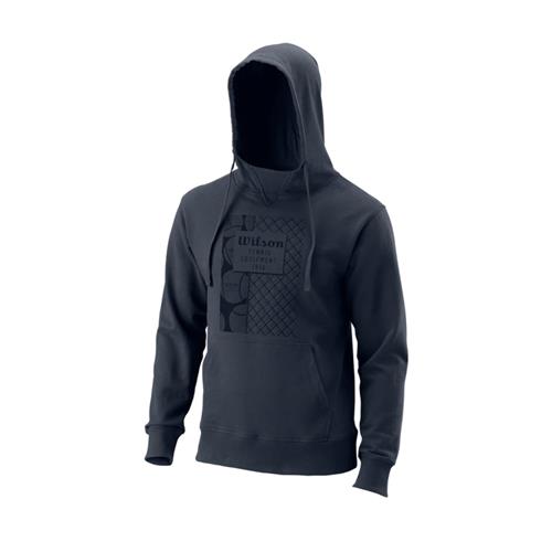 Wilson Mens Equip Eco Cotton Pullover Hoody (India/Ink)