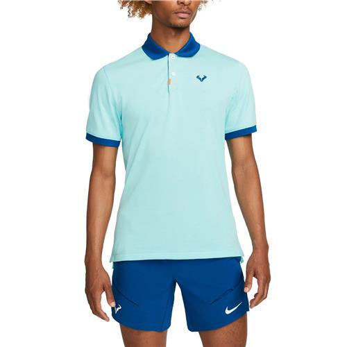 Nike Mens Polo Dri-Fit Rafa Slim (Copa/Court Blue)