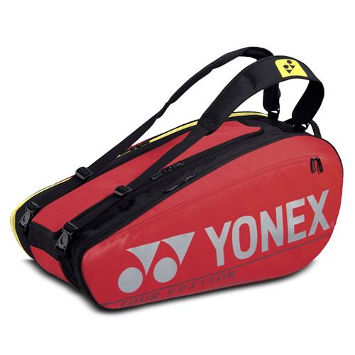 Yonex Pro Racquet Bag 9 Pack (Red)