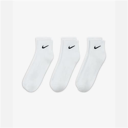 Nike Everyday Cotton Cushioned Ankle Socks (White) » Strung Out