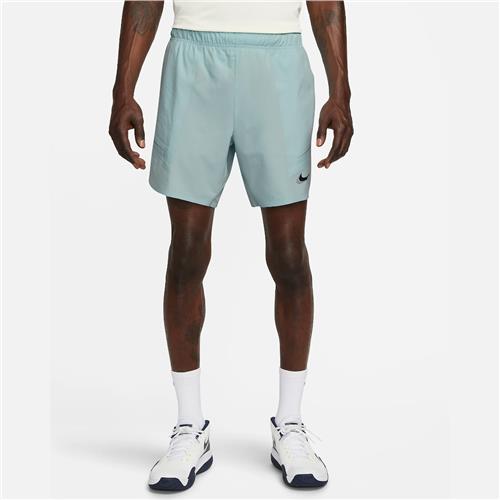 Nike Court DriFit Advantage Slam Short NY (GLACIER BLUE/BLACK) » Strung Out
