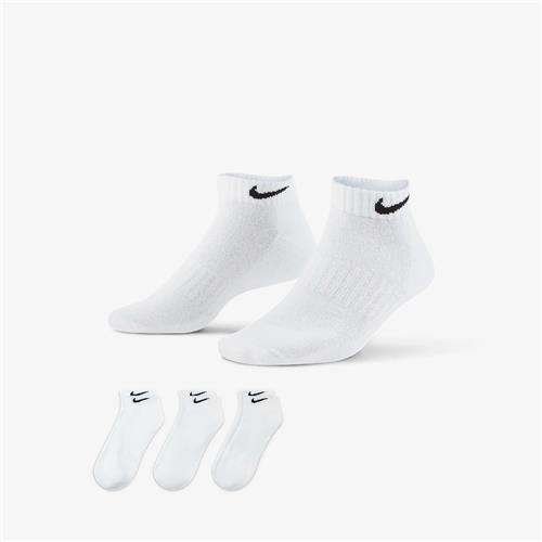 Nike Everyday Cotton Cushioned Low Socks (White)