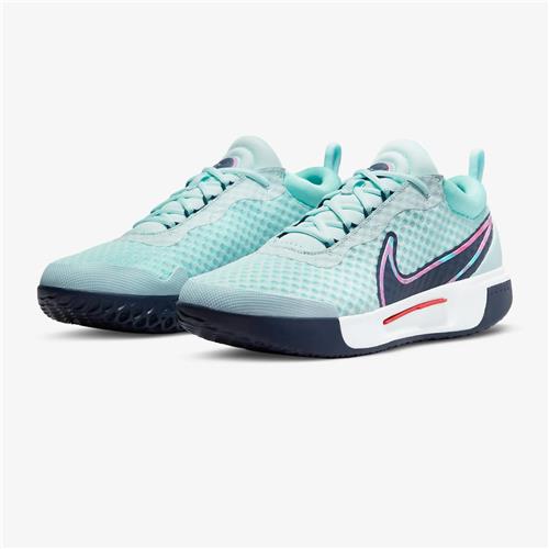 Nike Air Zoom Court Pro HC Mens Tennis Shoes (Glacier Blue/Midnight Navy)
