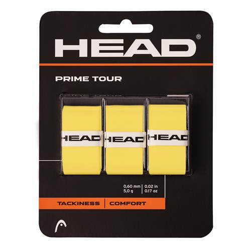 Head Prime Tour Overgrip 3pk (Yellow)