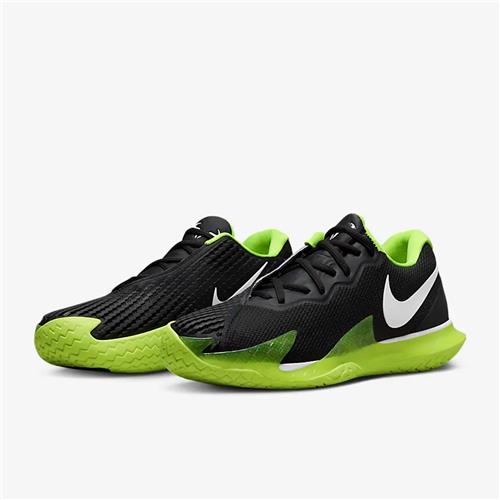 NikeCourt Zoom Vapor Cage 4 RAFA Mens Hard Court Tennis Shoes (Off-Noir ...
