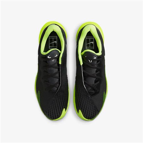 NikeCourt Zoom Vapor Cage 4 RAFA Mens Hard Court Tennis Shoes (Off-Noir ...