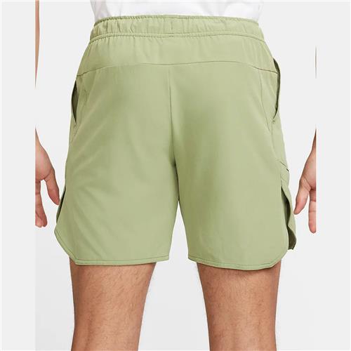 Nike Mens Dri-FIT Advantage 7-Inch Shorts (Green Abyss/White