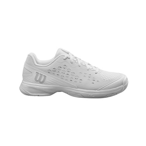 Wilson Rush Pro Junior Tennis Shoes (White)