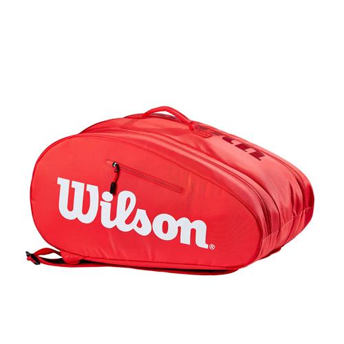 Wilson Padel Super Tour Bag 222 (red/white) » Strung Out