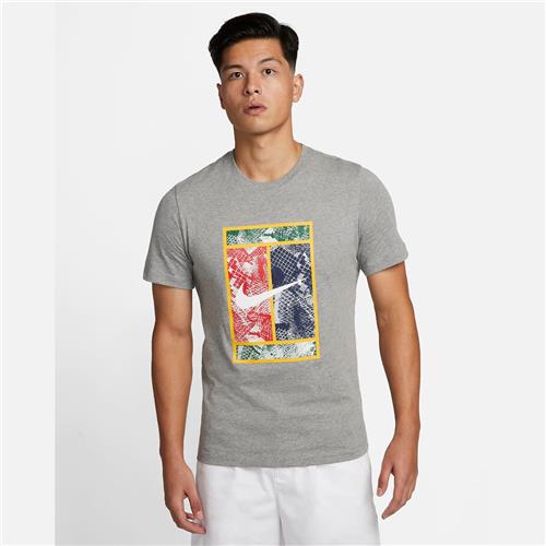 Nike Mens Heritage Court T-Shirt (Grey)