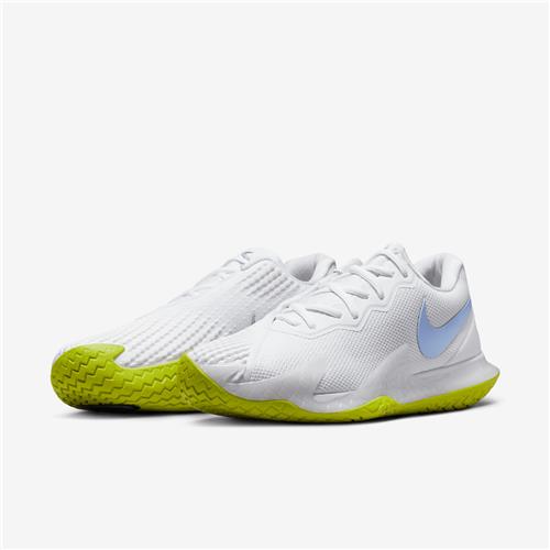NikeCourt Zoom Vapor Cage 4 RAFA Men’s Tennis Shoes (White/Bright Cactus/Cobalt Bliss)