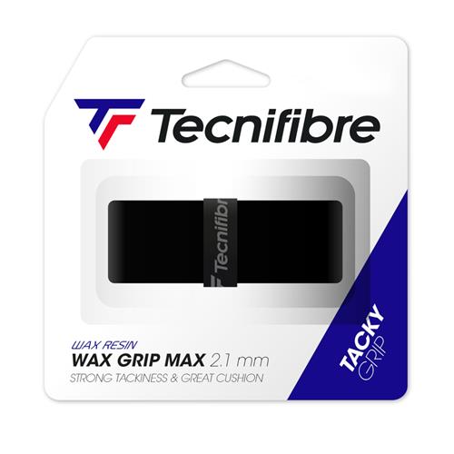 Tecnifibre Wax Max Replacement Grip 2.1mm (Black)